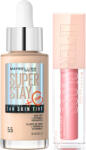 Maybelline Super Stay Vitamin C Skin Tint 5.5 30 ml + Lifter Gloss 04 Silk 5, 4 ml (KSDS2394)