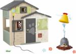 Smoby Set căsuța Prietenilor cu ușă mare și lumea subacvatică Friends Evo Life Playhouse Smoby extensibilă (SM810206-19) Casuta pentru copii