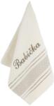 BellaTEX 123/008 Frottír törölköző, 50×100 cm, mozaik, Babicka hímzés (9568)