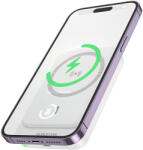 BOROFONE Power Bank 10000mAh BJ63A Nimble - Type C - PD 20W mágneses indukciós töltéssel fehér