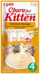 Churu Recompense pentru pisici Inaba Ciao Churu Kitten, Piure, Pui, 4 x 14g (EU692)