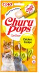 Churu Recompense pentru pisici Inaba Ciao Churu Pops, Piure, Pui, 4 x 15g (EU712)