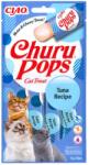 Churu Recompense pentru pisici Inaba Ciao Churu Pops, Piure, Ton, 4 x 15g (EU711)