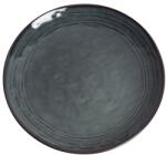  IRIS kerámia tányér zöld 21, 4x2, 7cm (171179)