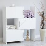 ASIR GROUP Шкаф ANNA 89, 8x65 cм бял (AS0628)