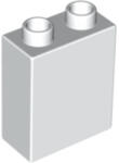 LEGO® Alkatrészek (Pick a Brick) Fehér Duplo Kocka 1x2x2 406601 (406601)