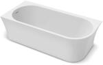 Rune Cada freestanding Rune Birka Boyd 170x75 cm stanga alb lucios lipita de perete, BTW (5940541332305)