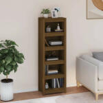 vidaXL mézbarna tömör fenyőfa faliszekrény 50x35x154 cm (VD821717)