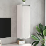 vidaXL 2 db fehér tömör fenyőfa faliszekrény 30 x 30 x 100 cm (VD813508)