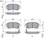 Bosch Set placute frana fata BOSCH 0986494054