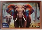 Witty Puzzlezz Puzzle Witty Puzzlezz, Elefant cu urechi colorate, 250 piese (S02005559_001w) Puzzle