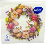  Aha салфетки с картинка, Великденски, 20броя, Венец цветя