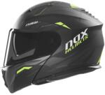 NOX N968 Ultra felhajtható motoros bukósisak matt fekete-fluo sárga