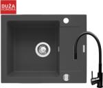 Pyramis Mido mosogató csapteleppel karbon/fekete 070088501FB (070088501FB)