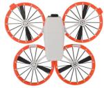 SUNNYLiFE DJI Flip gumi védőkeret (piros)