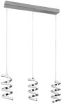 TRIO Laola króm-fehér LED függesztett lámpa (TRI-R34183106) LED 3 izzós IP20 (R34183106)
