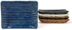 MIJ Platou de servit CONTOUR 10 x 7, 5 cm, albastru, ceramică, MIJ (MIJC0624) Tava