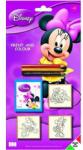 Multiprint Minnie egér 3db-os nyomdaszett színes ceruzákkal (MUL-3866) - jatekshop
