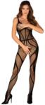 Obsessive Catsuit Negru Elastic G336 Small-Large Creat Pentru Intensitate