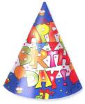 Procos Happy Birthday party kalap 6db (80865)