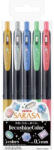 Zebra Sarasa Clip 0, 5 Decoshine 5 Colour Set zselés toll (37860) - haztartasibolt