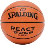 Spalding React TF 250 Bonded Leather kosárlabda barna