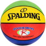 Spalding Rookie Gear bőr kosárlabda 5 fekete|színes