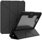  Tablettok iPad Pro 13 2024 (7. Gen, 13 coll) - Nillkin Bumper - fekete ütésálló smart case tablettok ceruza tartóval, mágneses füllel