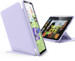 Apple iPad Air 13 (2024 / 2025), mappa tok, kitámasztóval, érintőceruza tartóval, ESR Flip Hybrid Case, lila