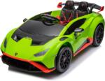 Hollicy Masinuta electrica cu functie drift Lamborghini Huracan STO, putere 220W, 12V Premium, Verde