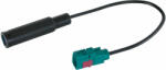 Phonocar 08543 FAKRA-DIN antenna átalakító adapter 27 cm kábel BMW Mercedes Renault Dacia kompatibilitás (08543)