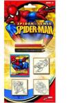 Multiprint Spider-Man Set întipărire 3 piese cu creioane colorate (MUL-3817)