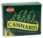 BY Rozane HEM Cannabis illatú füstölő kúp 10db/cs