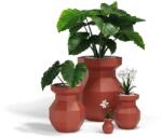 Vondom Ghiveci plante design decorativ modern exterior/interior ORIGAMI Yuri 79x79x120cm (44205R VD)