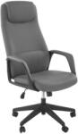  Scaun directorial HM Razor, piele ecologica, mecanism multiblock, tetiera integrata, 120 kg, gri