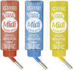 Kerbl Classic de Luxe itatópalack kisemlősöknek - piros, kék, sárga, 320 ml