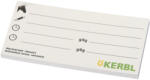 Kerbl Címkék univerzális fedélre, 12 x 6 cm, 20 db