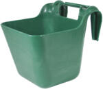 OK Plast akasztós etető - törésálló műanyag, sötétzöld, 13, 5 literes