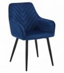  Scaun Bucatarie Si Dining NANA Catifea Bleumarin