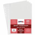 Offim Папка джоб кристал 60 А4+ микр. оп 100 бр
