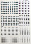 TRIPLE 9 Decaluri, autocolante, stickere machete auto cu logo Bmw (water slide) scala 1/64, 1/43, 1/24, 1/181/43 (26024)