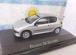 Altaya Peugeot 206 Coupe 1999 Silver1/43 (5388)