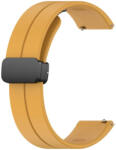 Ricardo Curea din silicon Ricardo 22mm (pentru Huawei Watch GT 4, 5), galbenă, eliberare rapidă