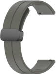 Ricardo Curea din silicon Ricardo 22mm (pentru Huawei Watch GT 4, 5), gri V2, eliberare rapidă
