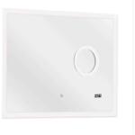 Jago Oglinda de baie, iluminare LED, clasa energetica A ++, touch, lumina reglabila, ceas digital, 80 x 60 cm (FLXLEDSP01-80X60)
