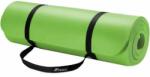 Tresko Saltea fitness, yoga, pilates, aerobic, gimnastica de sarcina si wellness TRESKO®, lavabila, curea de transport, anti-alunecare, rezistenta la uzura, 185 x 60 x 1.5 cm, verde deschis (FLX-8YGM-029)