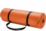 Tresko Saltea fitness, yoga, pilates, aerobic, gimnastica de sarcina si wellness TRESKO®, lavabila, curea de transport, anti-alunecare, rezistenta la uzura, 185 x 60 x 1.5 cm, portocaliu (FLX-8YGM-020)