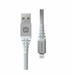 SWISSTEN Aramid Reinforced USB / Lightning 1, 5 m Цвят: бял