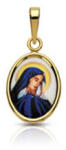 Gold pendants Tűzzománc medál 14 karátos arany kerettel | TZM62-1 (TZM62-1)