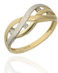 Gold rings AU84260 - 14 karátos női arany eljegyzési gyűrű Méret: 58 (AU84260)